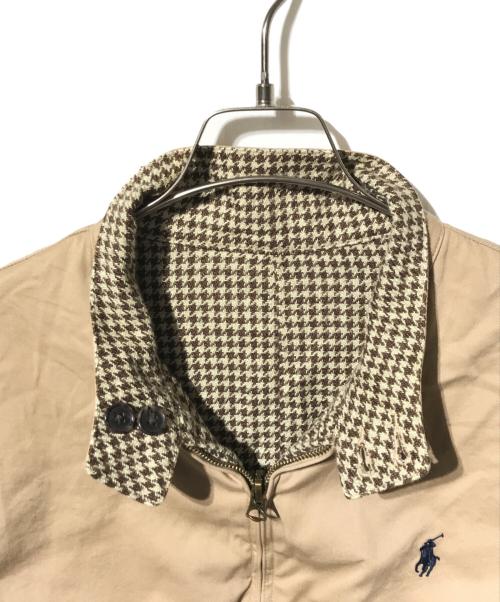 POLO RALPH LAUREN（ポロ・ラルフローレン）POLO RALPH LAUREN (ポロ・ラルフローレン) リバーシブルスイングトップ ベージュ サイズ:Mの古着・服飾アイテム