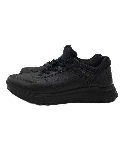 ECCO（エコー）ECCO (エコー) アウトドアスニーカー ブラック サイズ:27.5㎝の古着・服飾アイテム