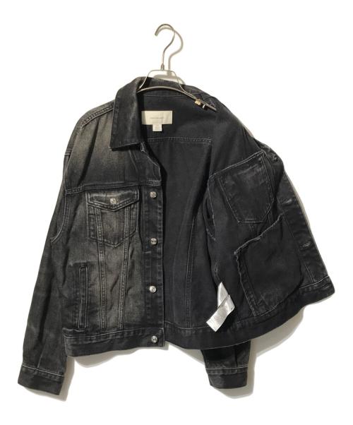 Calvin Klein（カルバンクライン）Calvin Klein (カルバンクライン) 90S デニムトラッカージャケット ブラック サイズ:Sの古着・服飾アイテム