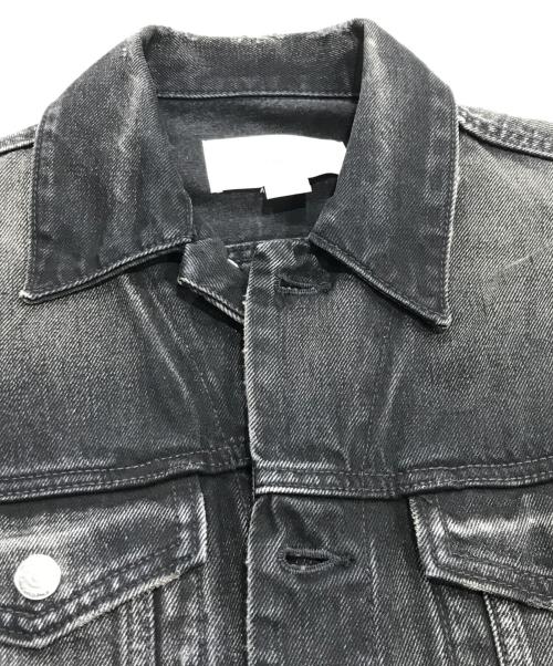 Calvin Klein（カルバンクライン）Calvin Klein (カルバンクライン) 90S デニムトラッカージャケット ブラック サイズ:Sの古着・服飾アイテム