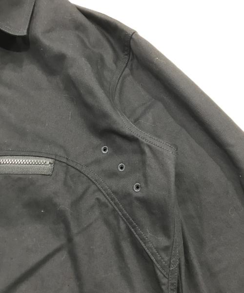 Y-3（ワイスリー）Y-3 (ワイスリー) ユーティー ツイル  オーバーシャツ ブラック サイズ:Mの古着・服飾アイテム