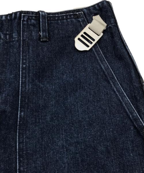 PUBLIC TOKYO（パブリックトウキョウ）PUBLIC TOKYO (パブリックトウキョウ) SHIOTA (シオタ) ダブルニ―ペイントパンツ インディゴ サイズ:2の古着・服飾アイテム