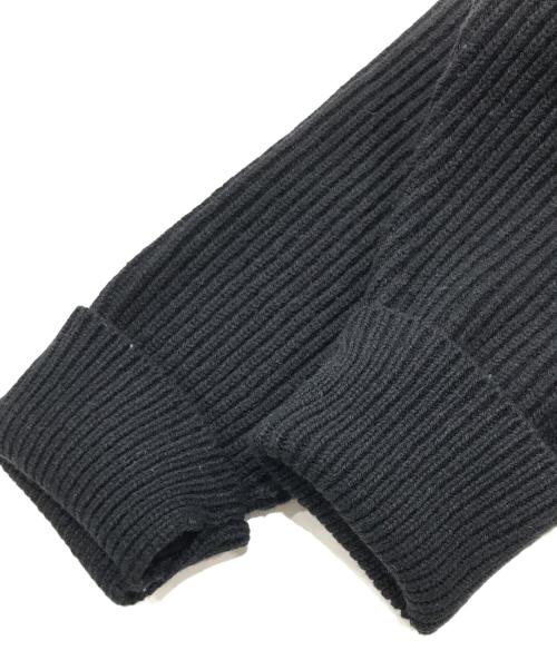 jieda（ジエダ）jieda (ジエダ) 2WAY ZIP UP KNIT/ニット/ハイネックニット ブラック サイズ:２の古着・服飾アイテム