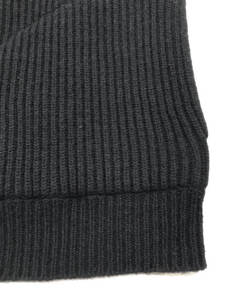jieda（ジエダ）jieda (ジエダ) 2WAY ZIP UP KNIT/ニット/ハイネックニット ブラック サイズ:２の古着・服飾アイテム