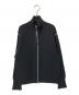 jieda（ジエダ）の古着「2WAY ZIP UP KNIT/ニット/ハイネックニット」｜ブラック
