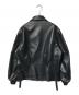 Y-3 (ワイスリー) フェイクレザーボンバージャケット/レザージャケット ブラック サイズ:Ｍ：25000円
