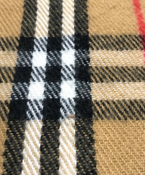 Burberry's（バーバリーズ）Burberry's (バーバリーズ) ノヴァチェック柄マフラー ブラウンの古着・服飾アイテム