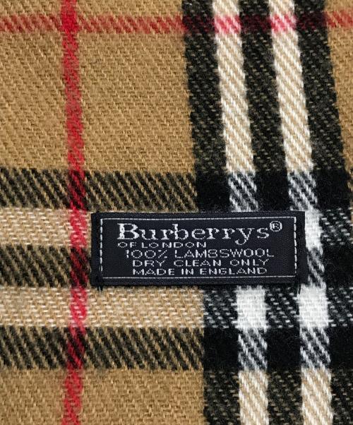 Burberry's（バーバリーズ）Burberry's (バーバリーズ) ノヴァチェック柄マフラー ブラウンの古着・服飾アイテム