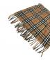 Burberry's (バーバリーズ) ノヴァチェック柄マフラー ブラウン：7000円