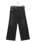 DIESELディーゼル）の古着「RELAXED D-RISE/デニム/ジーンズ/ブラックデニム」｜ブラック