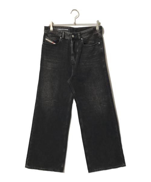 DIESEL（ディーゼル）DIESEL (ディーゼル) RELAXED D-RISE/デニム/ジーンズ/ブラックデニム ブラック サイズ:28/30の古着・服飾アイテム