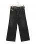 DIESEL（ディーゼル）の古着「RELAXED D-RISE/デニム/ジーンズ/ブラックデニム」｜ブラック