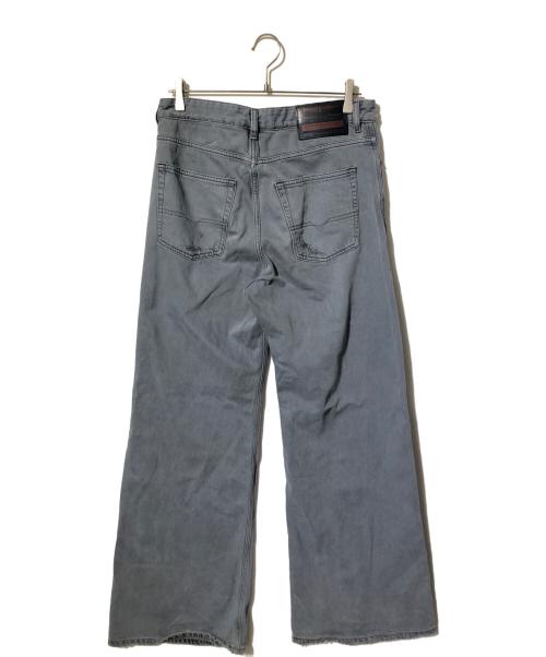 DIESEL（ディーゼル）DIESEL (ディーゼル) RELAXED D-RISE/デニム/ジーンズ\ダメージジーンズ グレー サイズ:28/30の古着・服飾アイテム