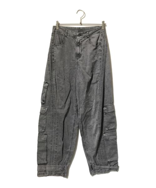 adidas（アディダス）adidas (アディダス) Adilenium シーズン 2 カーゴパンツ グレー サイズ:28の古着・服飾アイテム