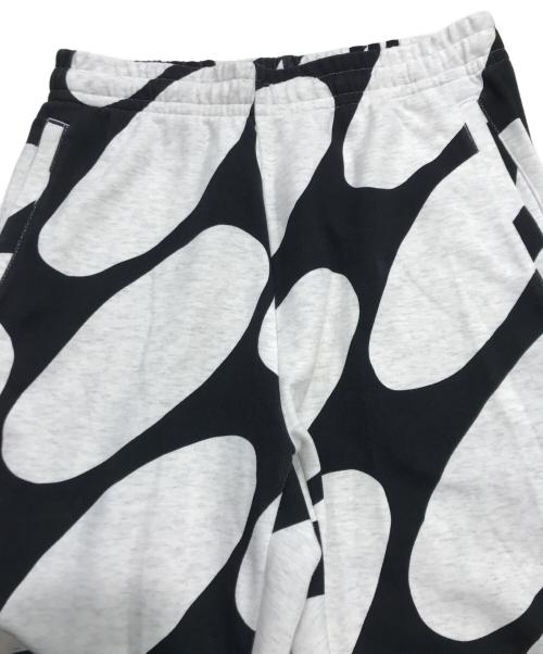 adidas（アディダス）adidas (アディダス) marimekko (マリメッコ) フューチャーアイコン スリーストライプスパンツ グレー×ブラック サイズ:Ｌの古着・服飾アイテム