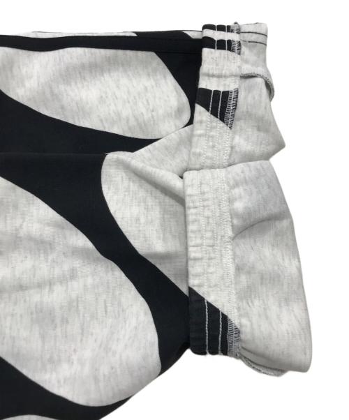 adidas（アディダス）adidas (アディダス) marimekko (マリメッコ) フューチャーアイコン スリーストライプスパンツ グレー×ブラック サイズ:Ｌの古着・服飾アイテム