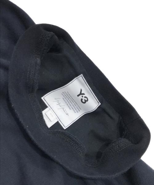 Y-3（ワイスリー）Y-3 (ワイスリー) ロゴクルーネックスウェット ブラック サイズ:Mの古着・服飾アイテム