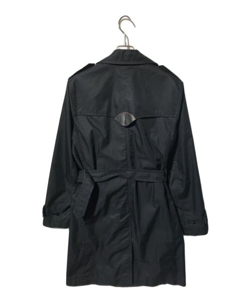 COACH（コーチ）COACH (コーチ) ダブルトレンチコート ブラック サイズ:Sの古着・服飾アイテム