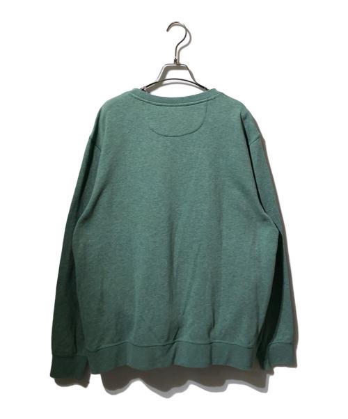 POLO RALPH LAUREN（ポロ・ラルフローレン）POLO RALPH LAUREN (ポロ・ラルフローレン) クルーネックスウェット グリーン サイズ:XLの古着・服飾アイテム