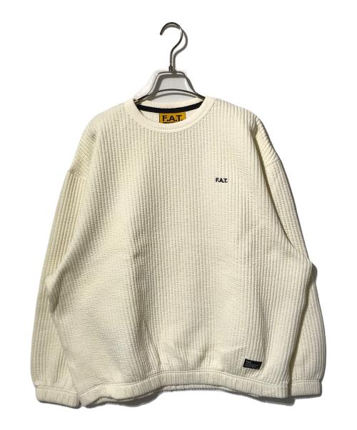 FAT（エフエーティー）FAT (エフエーティー) QUILUP クルーネックスウェット アイボリー サイズ:FATの古着・服飾アイテム