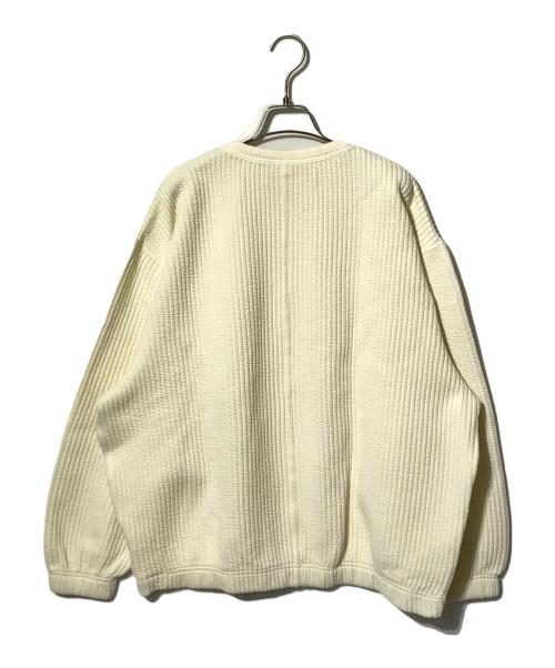FAT（エフエーティー）FAT (エフエーティー) QUILUP クルーネックスウェット アイボリー サイズ:FATの古着・服飾アイテム
