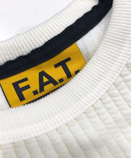 FAT（エフエーティー）FAT (エフエーティー) QUILUP クルーネックスウェット アイボリー サイズ:FATの古着・服飾アイテム