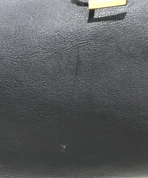Saint Laurent Paris（サンローランパリ）Saint Laurent Paris (サンローランパリ) 2WAYショルダーバッグ ブラック×ゴールドの古着・服飾アイテム