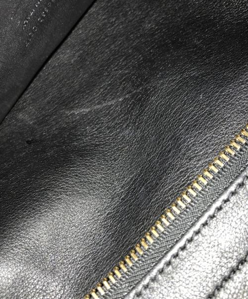 Saint Laurent Paris（サンローランパリ）Saint Laurent Paris (サンローランパリ) 2WAYショルダーバッグ ブラック×ゴールドの古着・服飾アイテム
