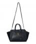 中古・古着 Saint Laurent Paris (サンローランパリ) 2WAYショルダーバッグ ブラック×ゴールド：90000円