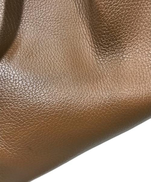 TOD'S（トッズ）TOD'S (トッズ) T TIMELESS ロゴチャーム 2WAYバッグ ブラウンの古着・服飾アイテム