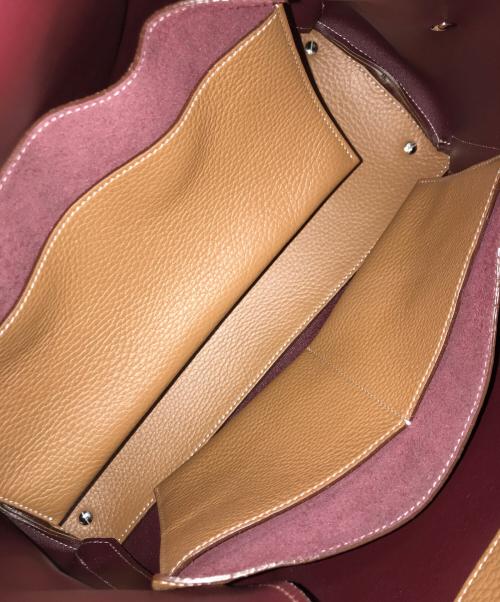 TOD'S（トッズ）TOD'S (トッズ) T TIMELESS ロゴチャーム 2WAYバッグ ブラウンの古着・服飾アイテム