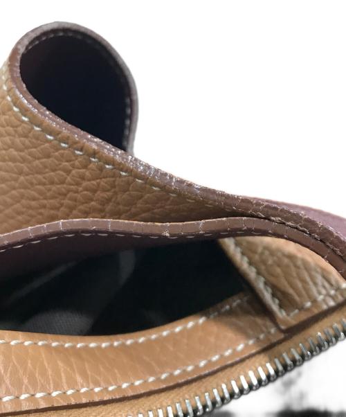TOD'S（トッズ）TOD'S (トッズ) T TIMELESS ロゴチャーム 2WAYバッグ ブラウンの古着・服飾アイテム