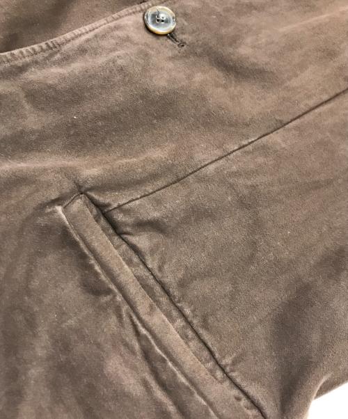 VIKTOR&ROLF（ヴィクター＆ロルフ）VIKTOR&ROLF (ヴィクター＆ロルフ) モールスキンジャケット ブラウン サイズ:48の古着・服飾アイテム