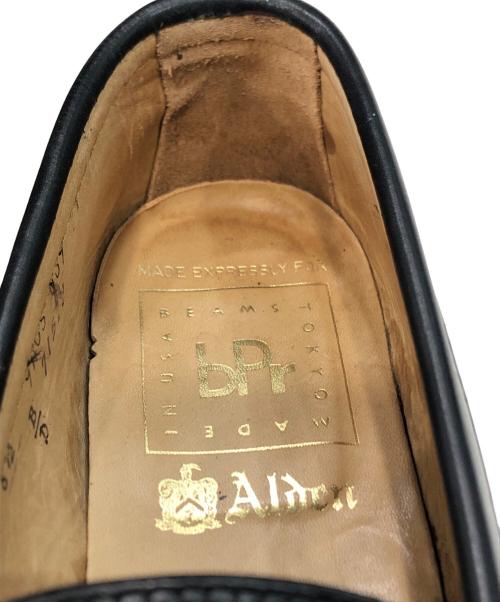 Alden（オールデン）ALDEN (オールデン) bpr BEAMS (ビーピーアールビームス) 別注コインローファー ブラック サイズ:81/2の古着・服飾アイテム