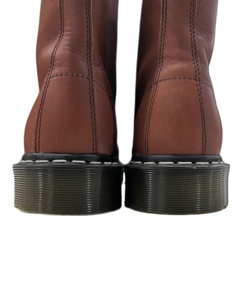 Dr.Martens（ドクターマーチン）Dr.Martens (ドクターマーチン) パスカル 8ホールブーツ ブラウン サイズ:8の古着・服飾アイテム