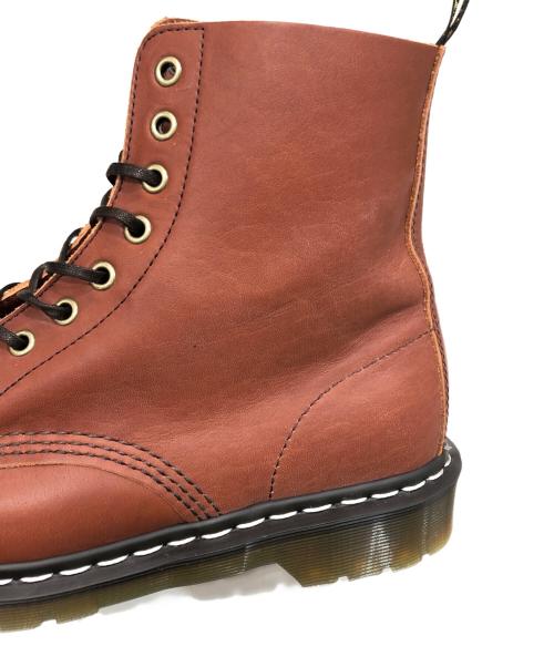 Dr.Martens（ドクターマーチン）Dr.Martens (ドクターマーチン) パスカル 8ホールブーツ ブラウン サイズ:8の古着・服飾アイテム