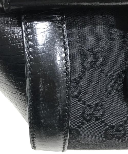 GUCCI（グッチ）GUCCI (グッチ) バンブーハンドバッグ ブラックの古着・服飾アイテム