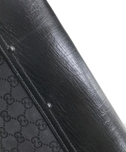 GUCCI（グッチ）GUCCI (グッチ) バンブーハンドバッグ ブラックの古着・服飾アイテム