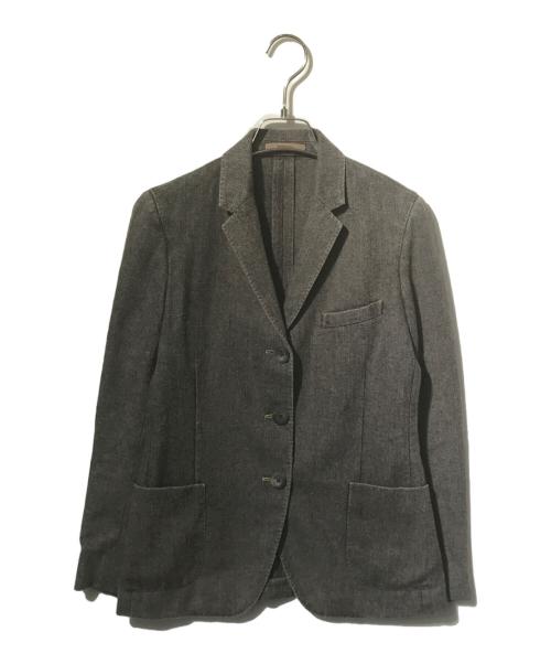 BOGLIOLI（ボリオリ）BOGLIOLI (ボリオリ) ウール混3Bジャケット ブラウン サイズ:40の古着・服飾アイテム
