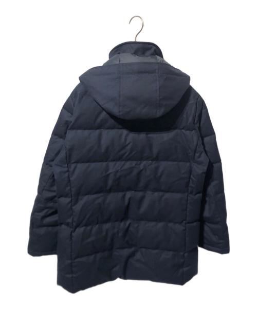 MACKINTOSH PHILOSOPHY（マッキントッシュ フィロソフィー）MACKINTOSH PHILOSOPHY (マッキントッシュ フィロソフィー) ウールダウンジャケット ネイビー サイズ:38の古着・服飾アイテム