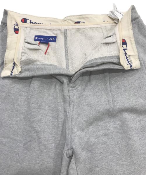 Champion（チャンピオン）Champion (チャンピオン) ZARA (ザラ) コラボスウェットパンツ グレー サイズ:S~Mの古着・服飾アイテム