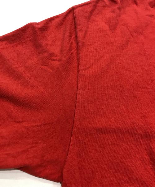 stussy（ステューシー）stussy (ステューシー) ロングスリーブカットソー レッド サイズ:Lの古着・服飾アイテム