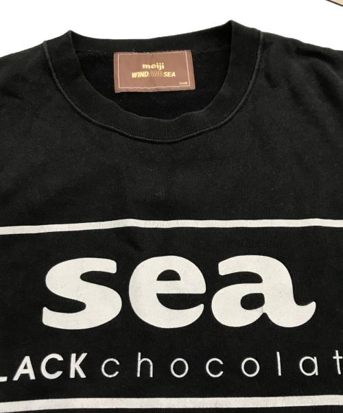 WIND AND SEA（ウィンダンシー）WIND AND SEA (ウィンダンシー) コラボプリントスウェット ブラック サイズ:Lの古着・服飾アイテム