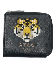 ATAO kobe（アタオ コウベ）の古着「L字ミニ財布」｜ブラック