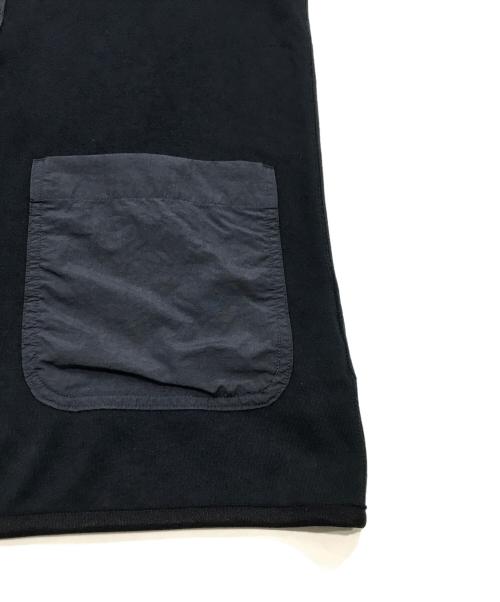 COMME des GARCONS HOMME（コムデギャルソン オム）COMME des GARCONS HOMME (コムデギャルソン オム) 綿度詰め天竺×綿ナイロンタッサー カーディガン ネイビー サイズ:Mの古着・服飾アイテム