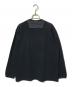 COMME des GARCONS HOMME (コムデギャルソン オム) 綿度詰め天竺×綿ナイロンタッサー カーディガン ネイビー サイズ:M：20000円