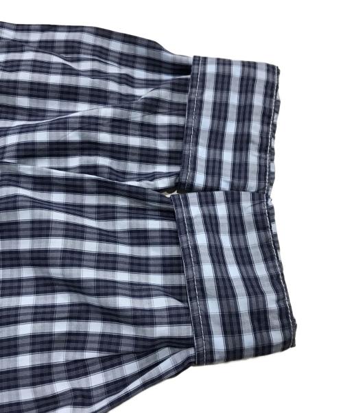COMME des GARCONS HOMME（コムデギャルソン オム）COMME des GARCONS HOMME (コムデギャルソン オム) 切替チェックシャツ ブルー サイズ:Lの古着・服飾アイテム