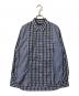 COMME des GARCONS HOMME（コムデギャルソン オム）の古着「切替チェックシャツ」｜ブルー