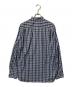 COMME des GARCONS HOMME (コムデギャルソン オム) 切替チェックシャツ ブルー サイズ:L：13000円