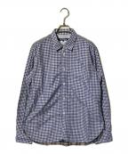 COMME des GARCONS JUNYA WATANABE MANコム デ ギャルソン ジュンヤ ワタナベ マン）の古着「切替チェックシャツ」｜ブルー